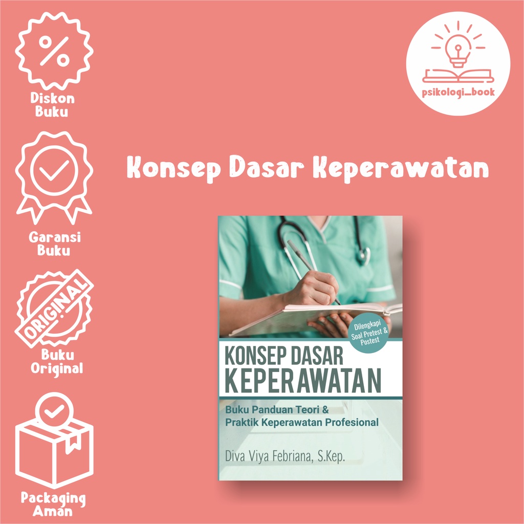 Jual KONSEP DASAR KEPERAWATAN: Buku Panduan Teori & Praktik Keperawatan ...