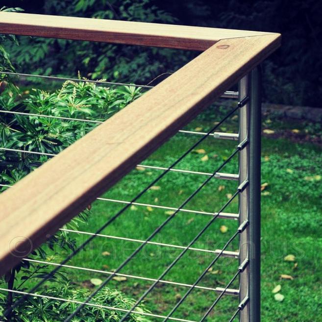 Jual Pagangan Railing Tangga Pagar Hand Rail Kayu Reling Gepeng - kayu ...