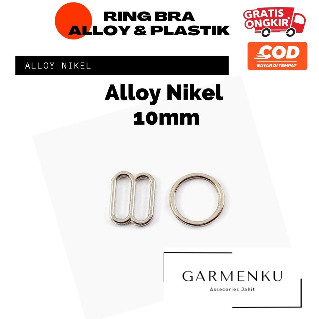 Jual Ring Pengait Bh Atau Bra Untuk Pengatur Naik Turun Tali Bra Masker Dan Kerajinan Shopee