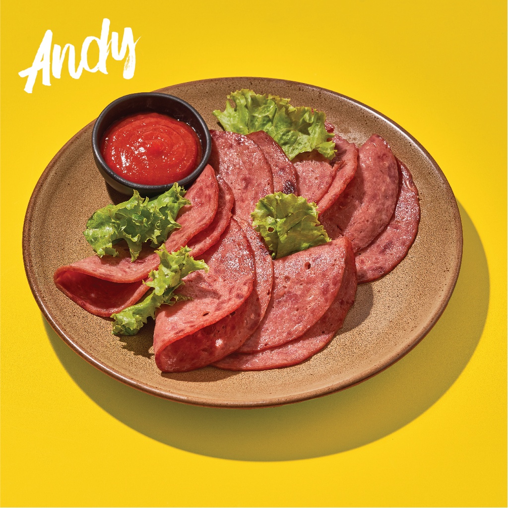 Jual Andy Smoked Beef Isi 13 pcs 270 gr | Daging Asap | Beef Slice ...