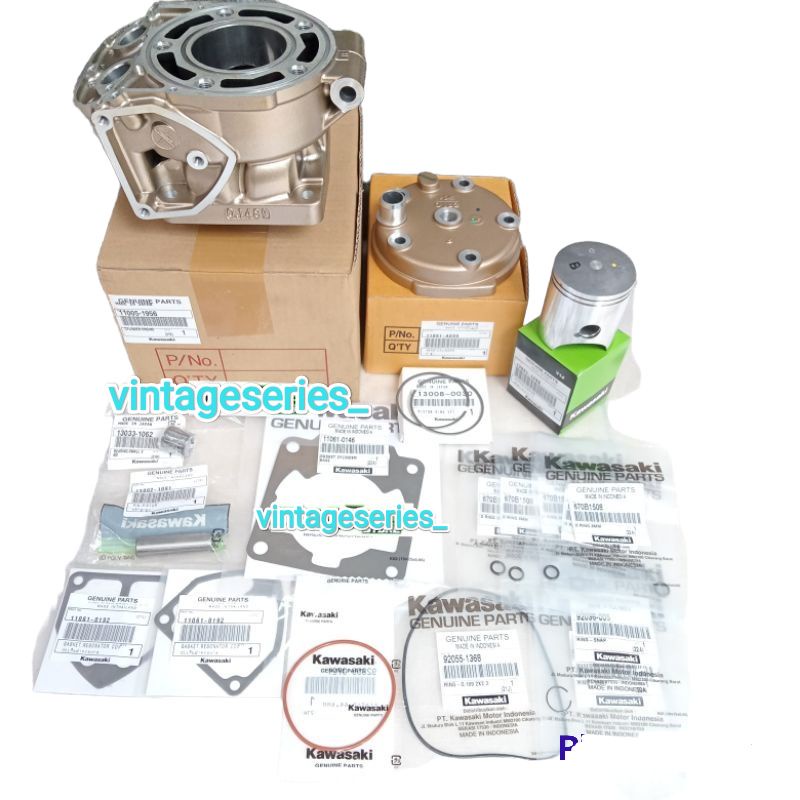 Jual CYLINDER BLOK HEAD KOP NINJA R SS RR PAKET MESIN ATAS NINJA BLOK ...