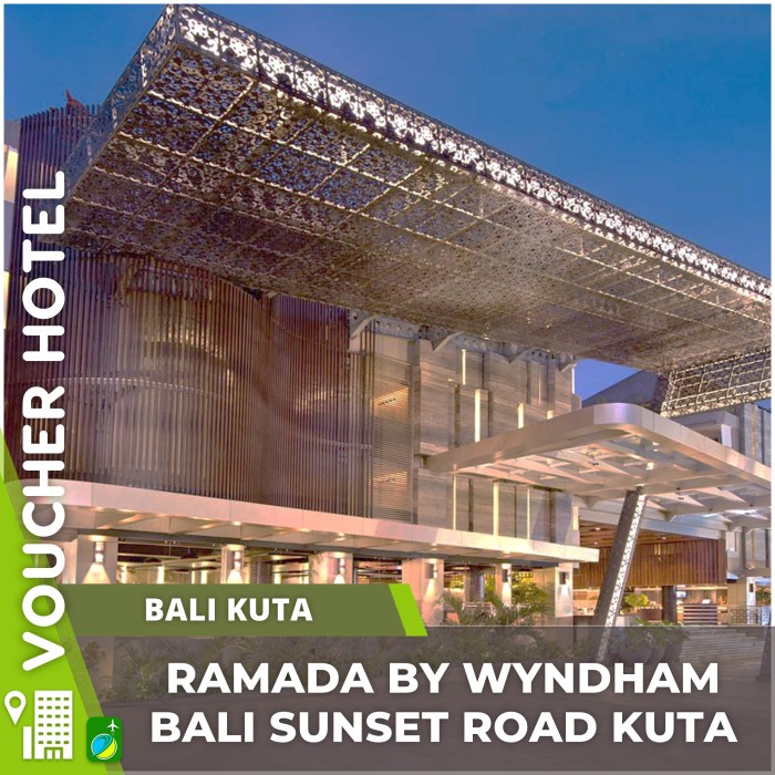 Jual Voucher Hotel Ramada By Wyndham Bali Sunset Road Kuta Indonesia ...
