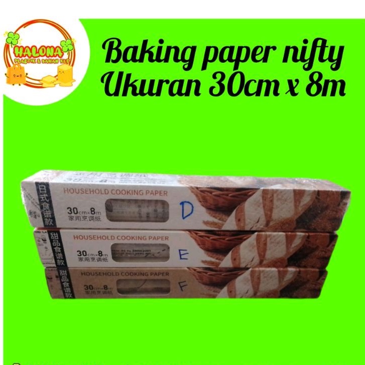 Jual Baking Paper Meidi Nifty ( 30 cmx8 m ) | Shopee Indonesia