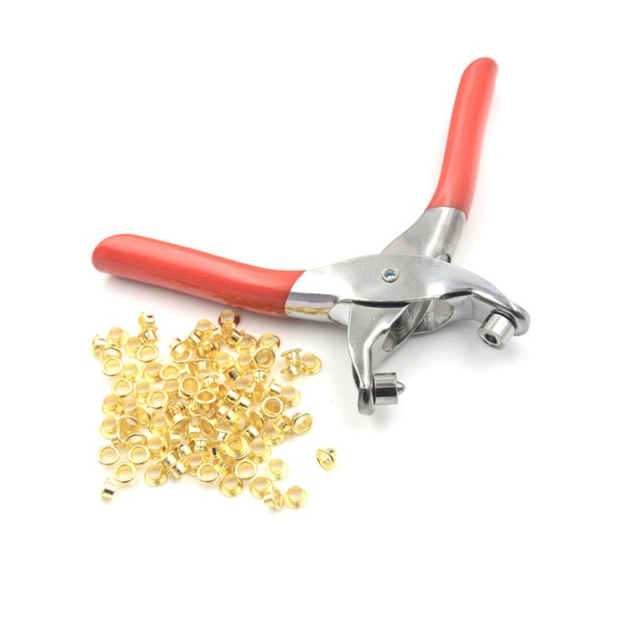 Jual Strap Tang Pemasang Rivet Dengan 100Pcs Lubang Tali Untuk Tas Dan ...