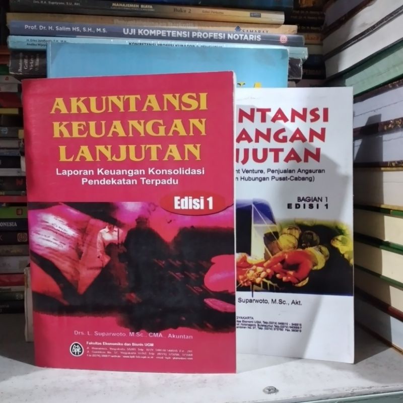 Jual Akuntansi Keuangan Lanjutan Edisi 1 Bagian 1 Dan 2 By Suparwoto ...