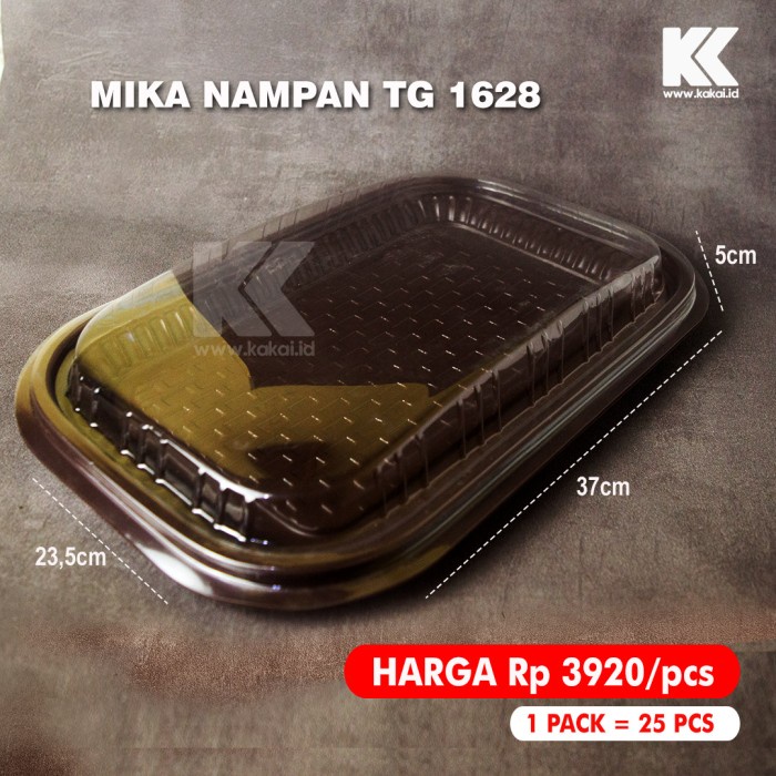 Jual Mahar Mika Nampan Tanggung 1628 / Mika Kue / Mika Hantaran @25Pcs ...