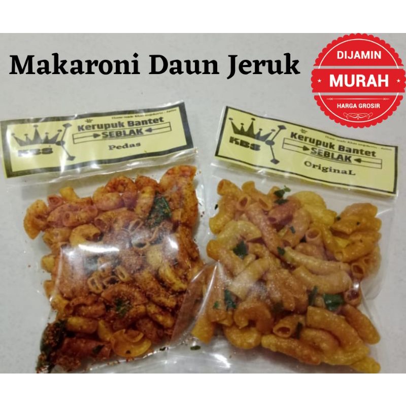 Jual Kerupuk Bantet Seblak Krupuk Makaroni Daun Jeruk Udang Bintang