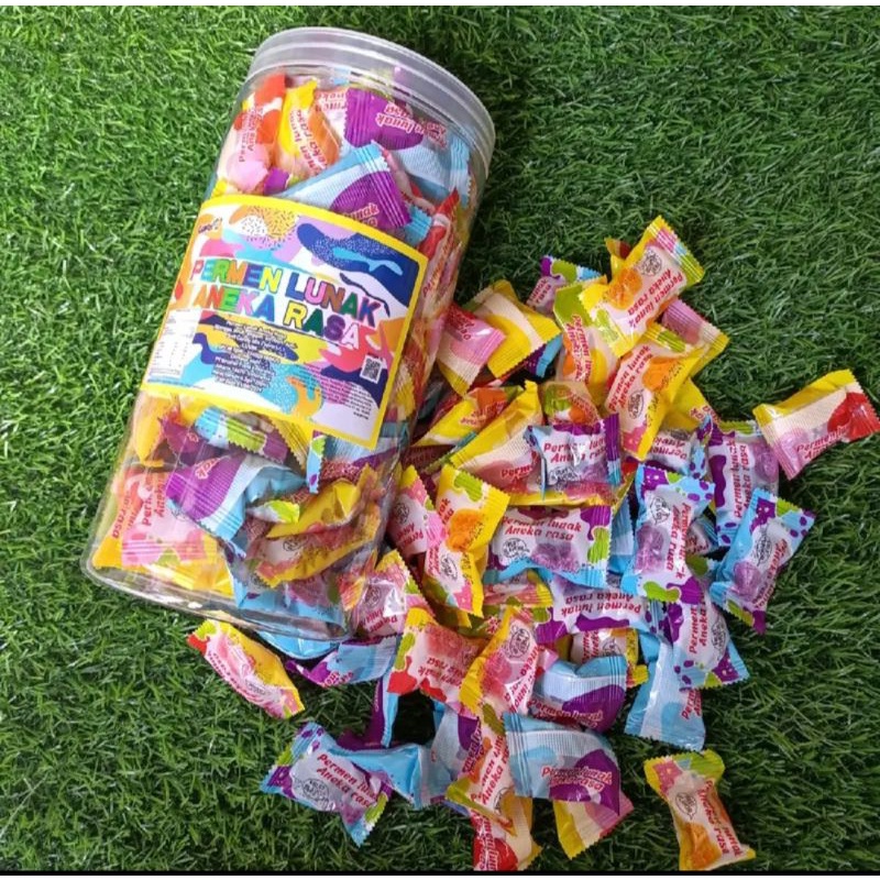 Jual PERMEN LUNAK ANEKA RASA ISI 120 PCS | Shopee Indonesia