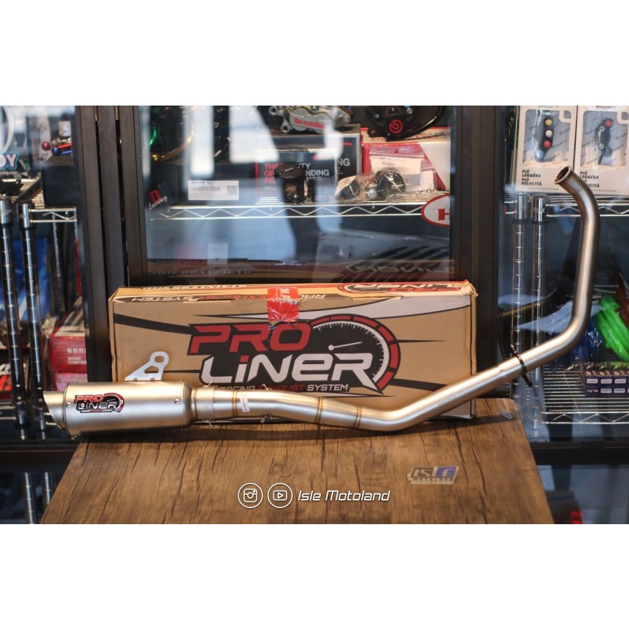 Jual PROLINER Knalpot Racing Suzuki GSX 150 R/S Full System Original ...