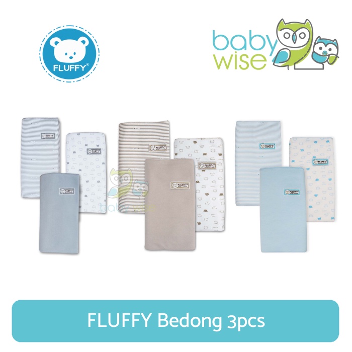 Jual FLUFFY Bedong 3pcs | Shopee Indonesia