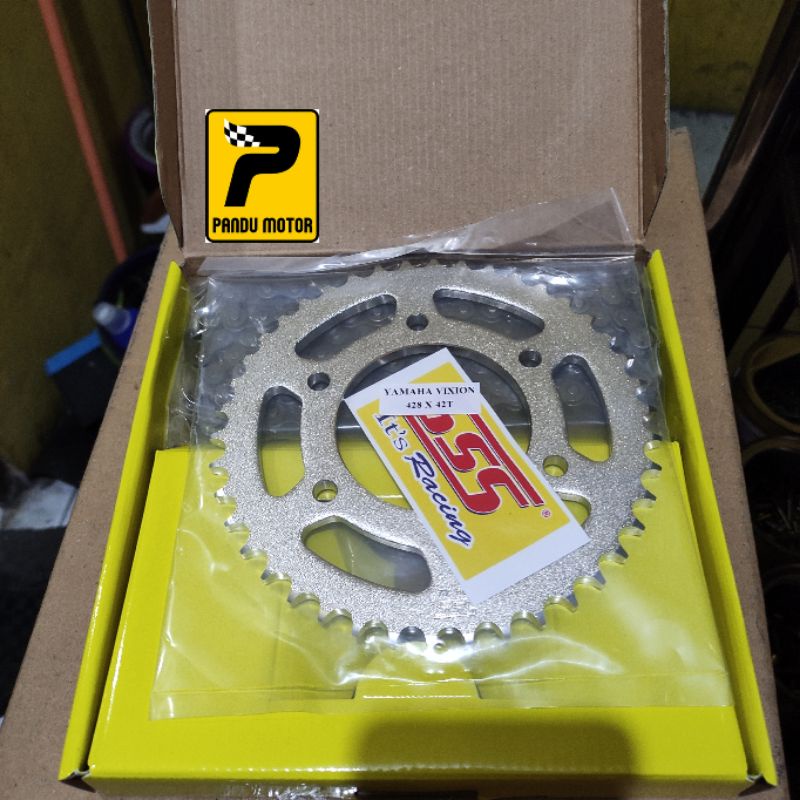Jual Gearset SSS Vixion New/Old/R15 v3/Mt15/XSR Set Rantai Gear depan+Blkng Shopee Indonesia