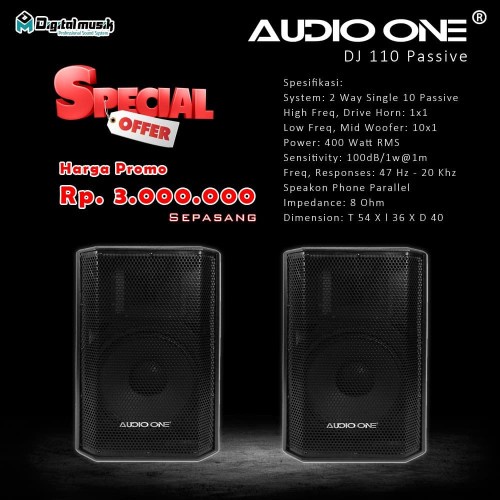 Jual Speaker pasif 15 inch, speaker pasif 15 inch Audio One, Speaker ...