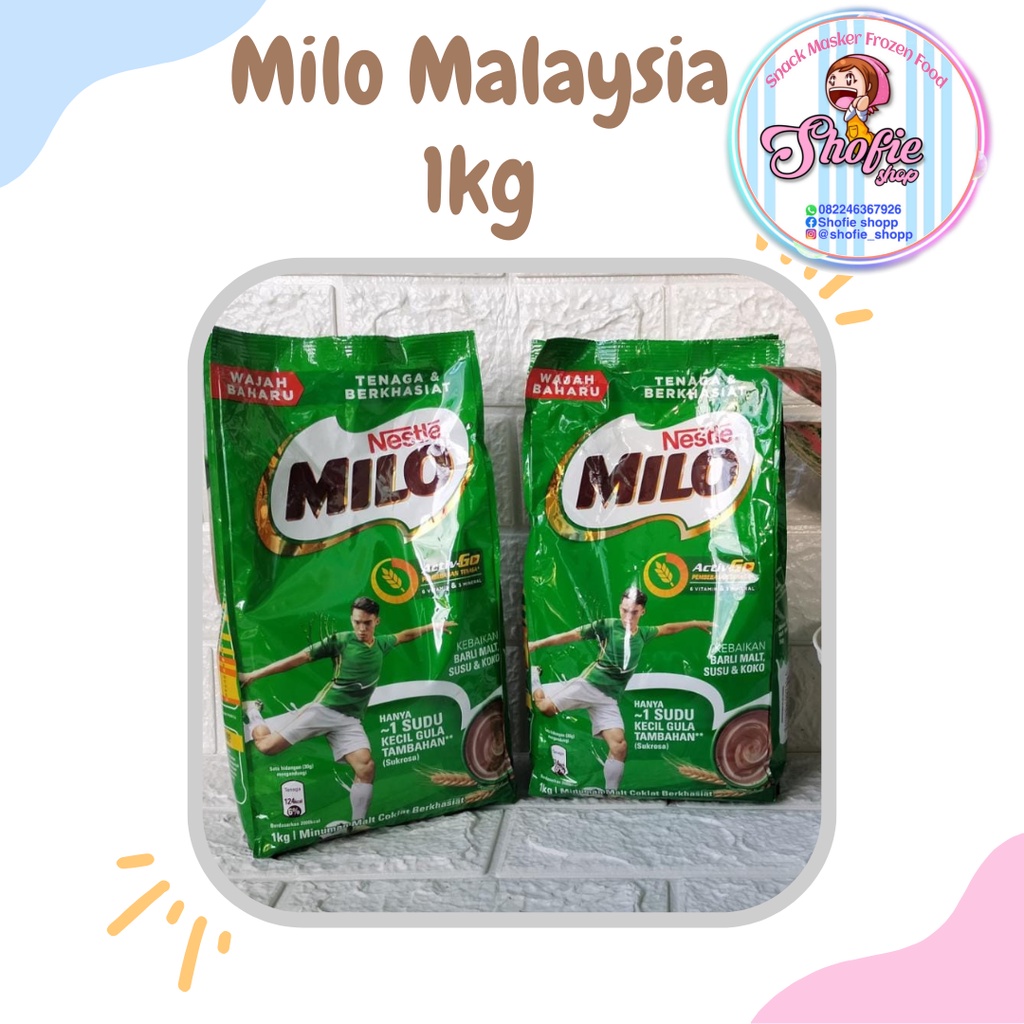 Jual Milo Malaysia Original 1kg Shopee Indonesia 5072