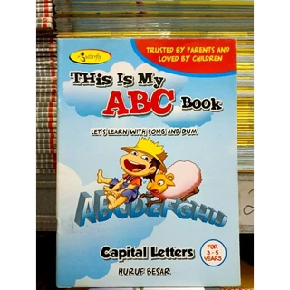 ( PROMO BUKU MURAH ORIGINAL ) BUKU ANAK / AKTIVITAS ANAK TK - PAUD / THIS IS MY ABC BOOK / BELAJAR MENULIS - MEWARNAI
