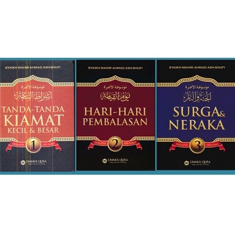 Jual BUKU ENSIKLOPEDI HARI KIAMAT 1 2 3 : TANDA TANDA KIAMAT BESAR DAN ...