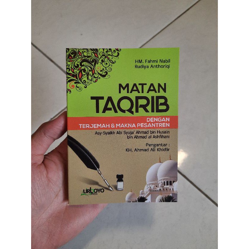 Jual Buku Terjemah Matan Taqrib 3 Bahasa Lengkap Dengan Makna Pesantren