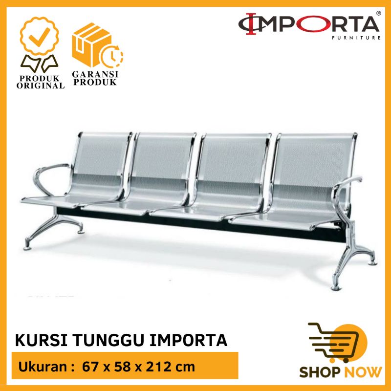 Jual Kursi Tunggu Importa Kursi Tunggu Stainless Kursi Tunggu Bandara 4 ...