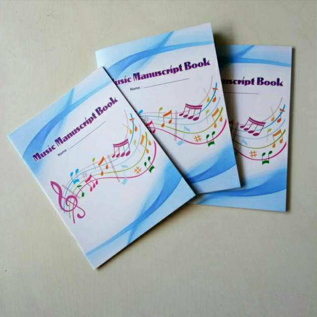 Jual Buku Tulis Musik Garis Lima / Buku Garis Paranada / Manuscript ...