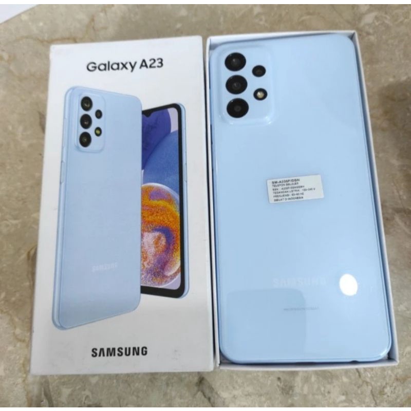 Jual SAMSUNG GALAXY A23 RAM 6/128GB FULLSET SECOND | Shopee Indonesia