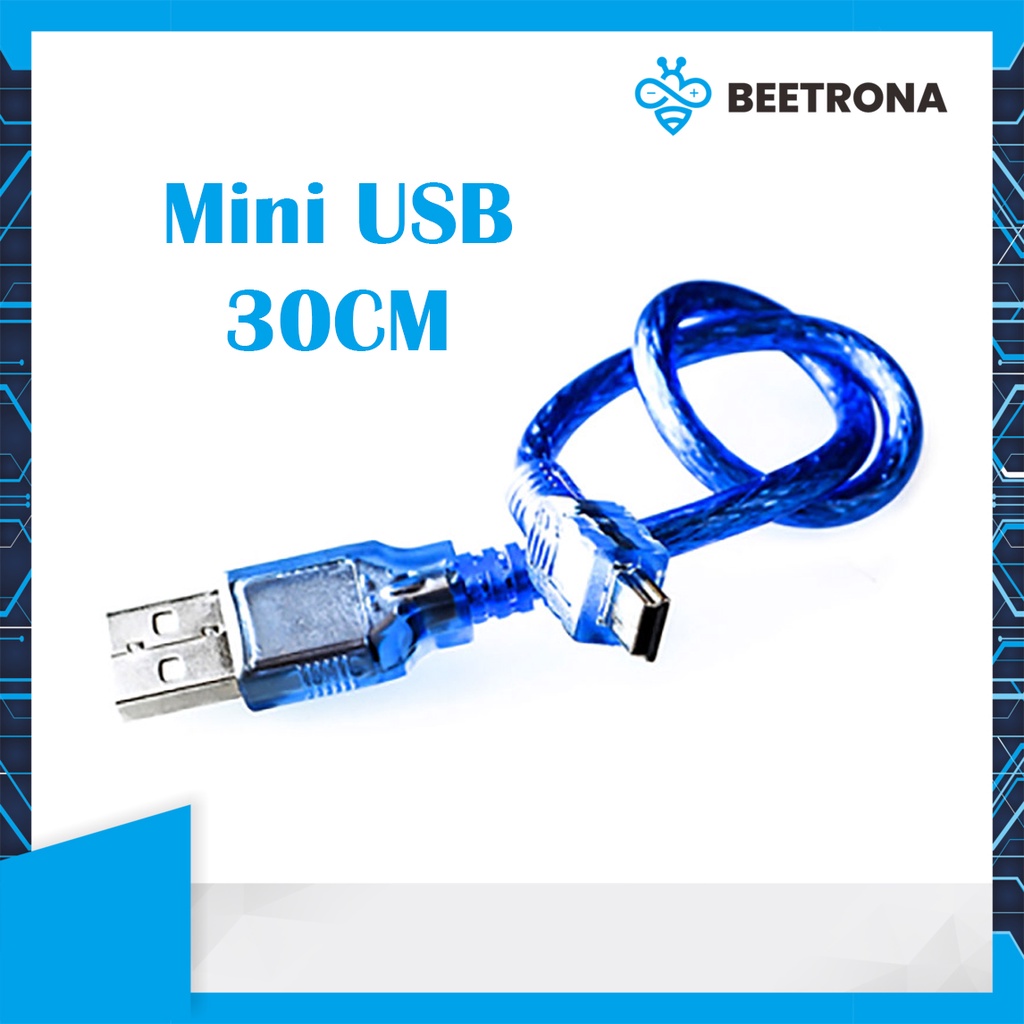 Jual Kabel Mini USB 30cm Cocok Arduino Nano | Shopee Indonesia