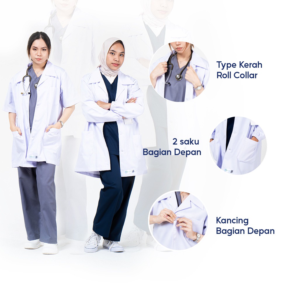 Jual Jas Lab Terlengkap & Harga Terbaru Oktober 2026 | Shopee Indonesia