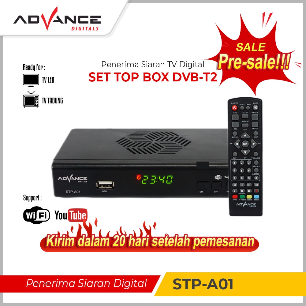 Jual ( PO ) Set Top Box Digital Set Top Box TV Digital Bisa TV tabung