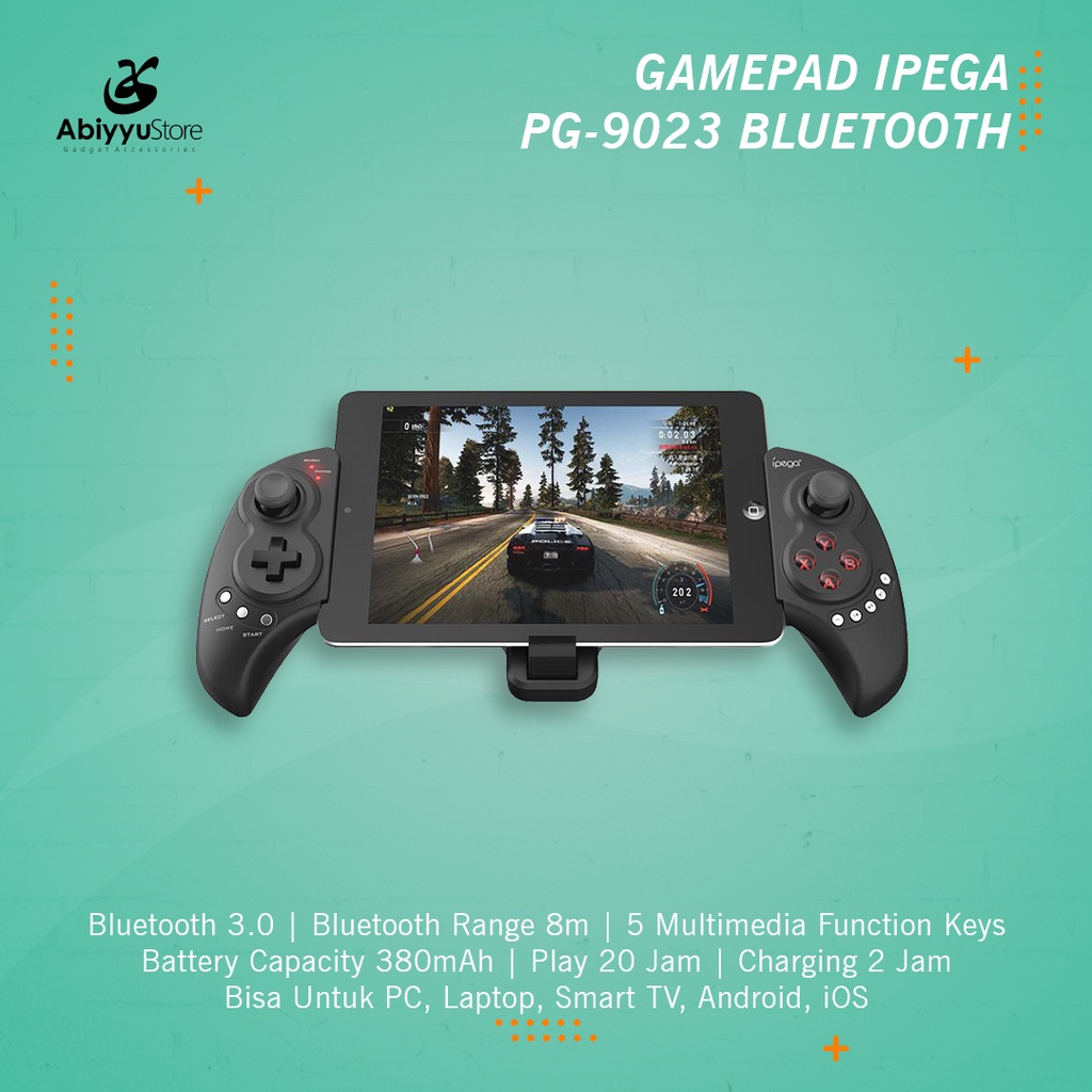 Jual Gamepad Bluetooth Ipega PG-9023 Wireless Stick Gaming Joystick ...