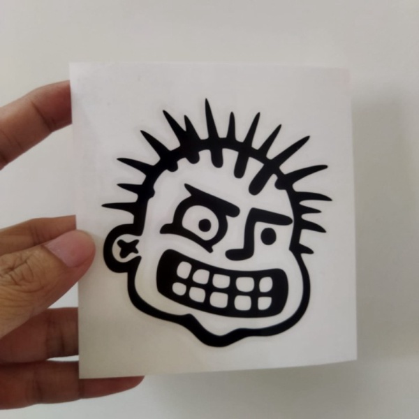 Jual CUTTING STICKER BAND MXPX HEAD PUNK KID - Hitam | Shopee Indonesia