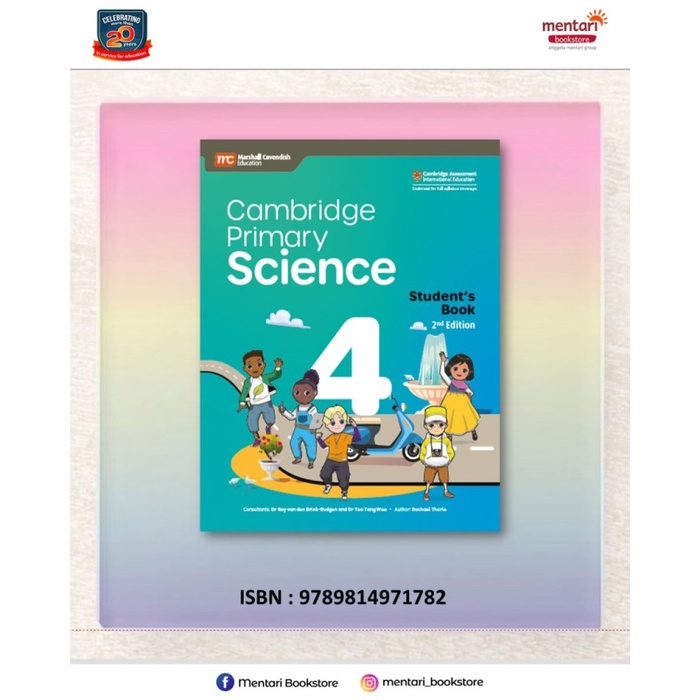 Jual School Book Marshall Cavendish Cambridge Primary Science Textbook ...