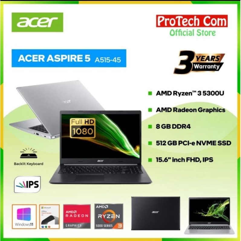 Jual Laptop Acer Aspire 5 A515-45 Rojo | Shopee Indonesia