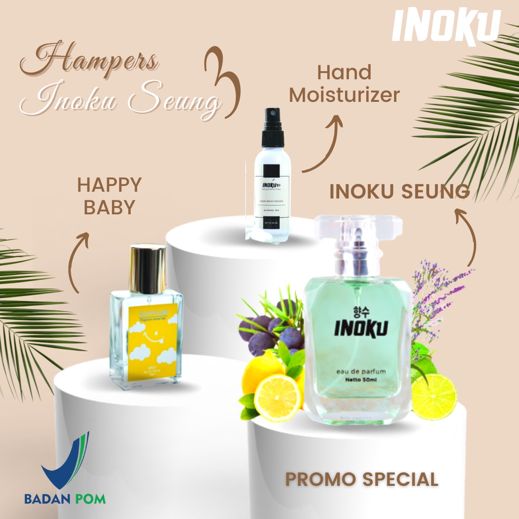 Jual Hampers Parfum Inoku Seung x Happy Baby - Parfum Cowok & Cewek ...