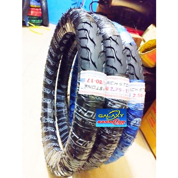 Jual BAN MONTOR RICHSTONE 250-17 DAN 275-17 DAN 90/80-17 ban luar ring ...