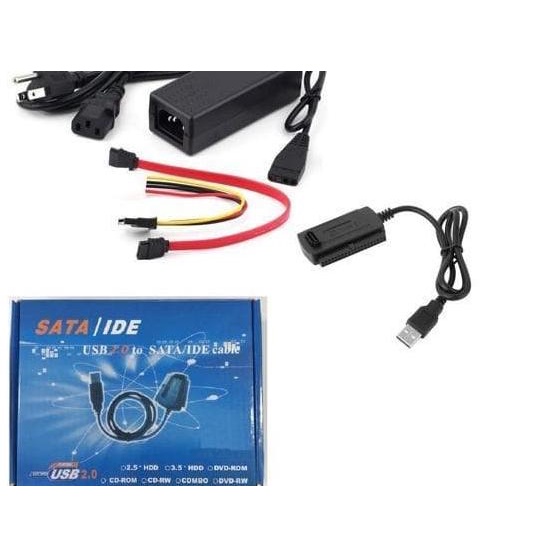 WVVMVV Nuovo 3 in 1 USB 2.0 a IDE / SATA 2.5, 3.5 Disco rigido