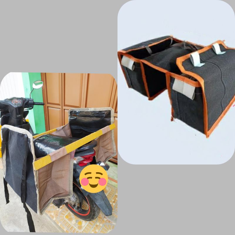 Jual Tas Kurir Motor Kerombong Motor Obrok Motor Shopee Indonesia