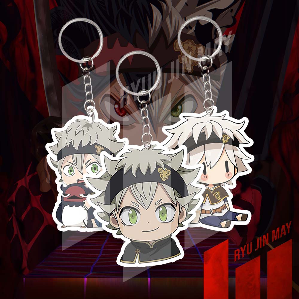Jual Gantungan Kunci / Keychain / Gantungan HP - Black Clover - Asta ...