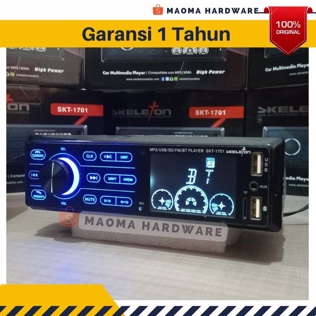 Jual Tape Audio Mobil Bluetooth Multifungsi USB Single Din Head Unit