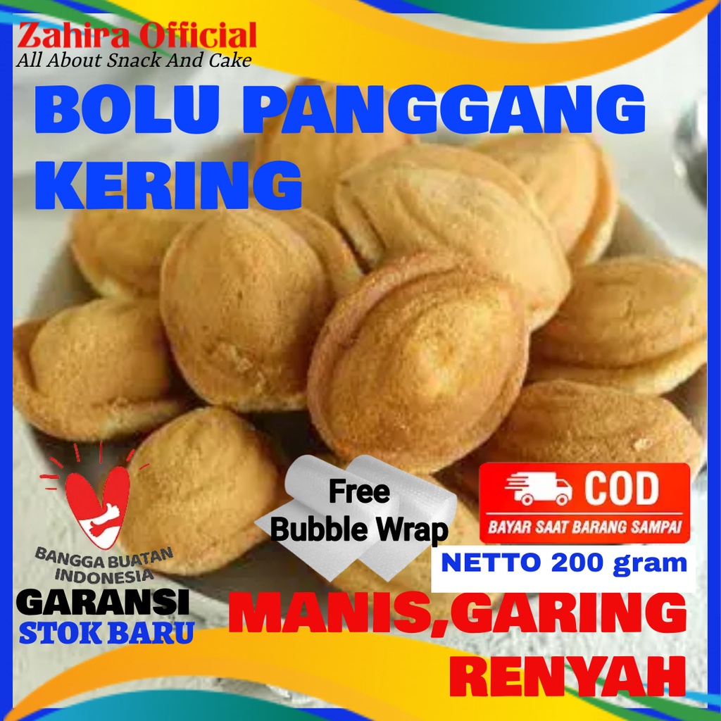 Jual Kue Bolu Panggang Kering Roti Bolu Ketapang Kue Cubit Jadul Gr Shopee Indonesia