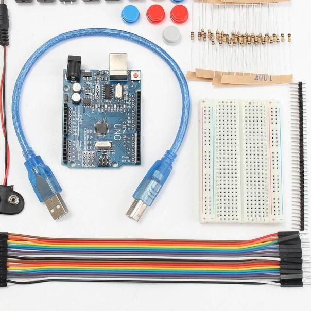 Jual Basic Starter Kit Arduino - UNO R3 Compatible Paket minimalis ...