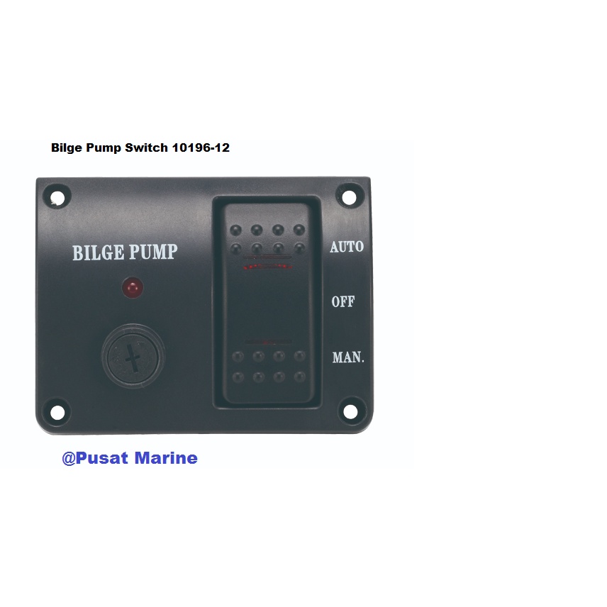 Jual Saklar Pompa Bilge Pump Switch Tombol On Off - 10196-12 Aksesoris ...