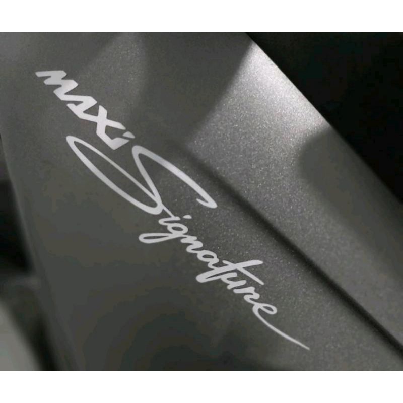 Jual Sticker maxi signature stiker maxi signature stiker motor | Shopee ...