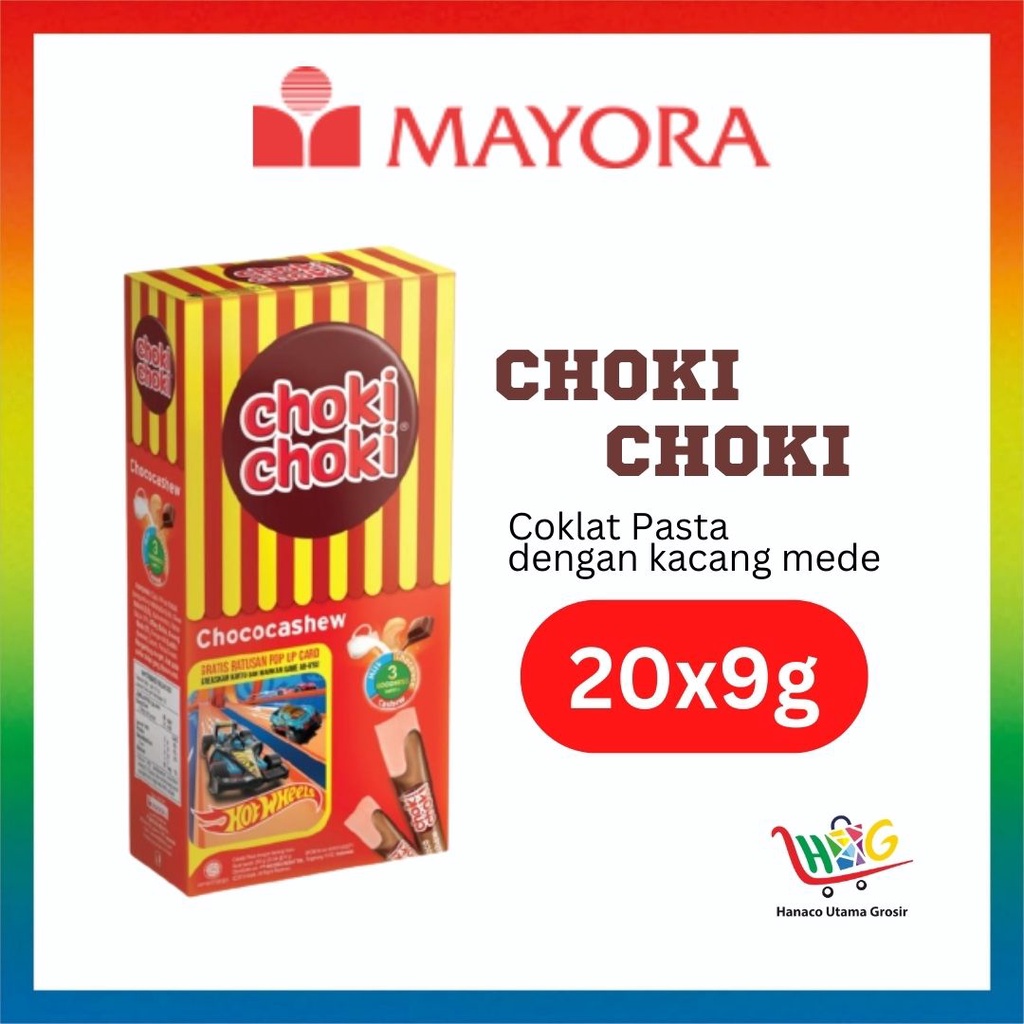 Jual Choki Choki Chocochasew 20x9gram [ 1 BOX ] | Shopee Indonesia