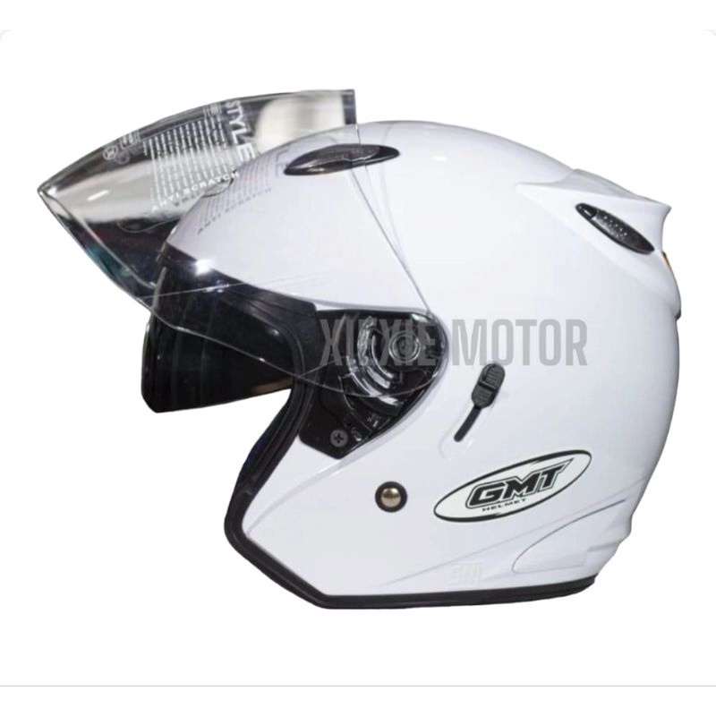 Jual Helm Half Face Gmt Double Visor Original Helm Ori Helm Sni Helm Sepeda Motor Helm Centro