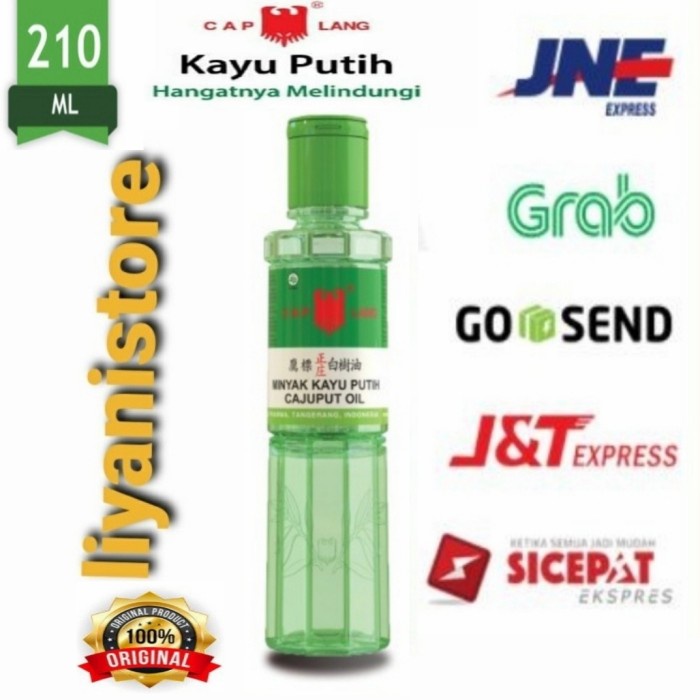 Jual Minyak Kayu Putih Cap Lang 210ml | Shopee Indonesia