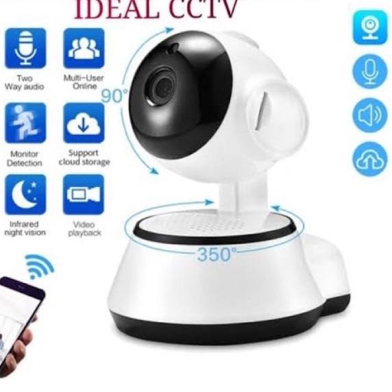Jual IP CAMERA CCTV HD 720P WIRELESS CAM WIFI V380 MOTION DETECTOR ...