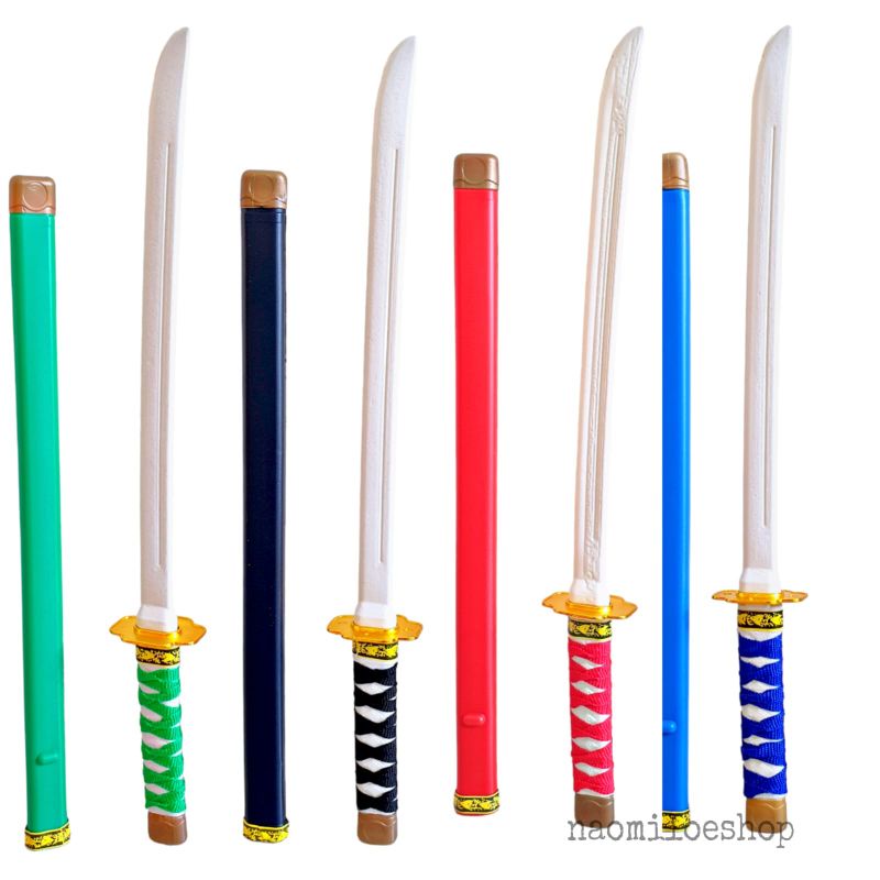 Jual Mainan Sword Katana Mainan Ksatria ninja Plastik Weapon pedang
