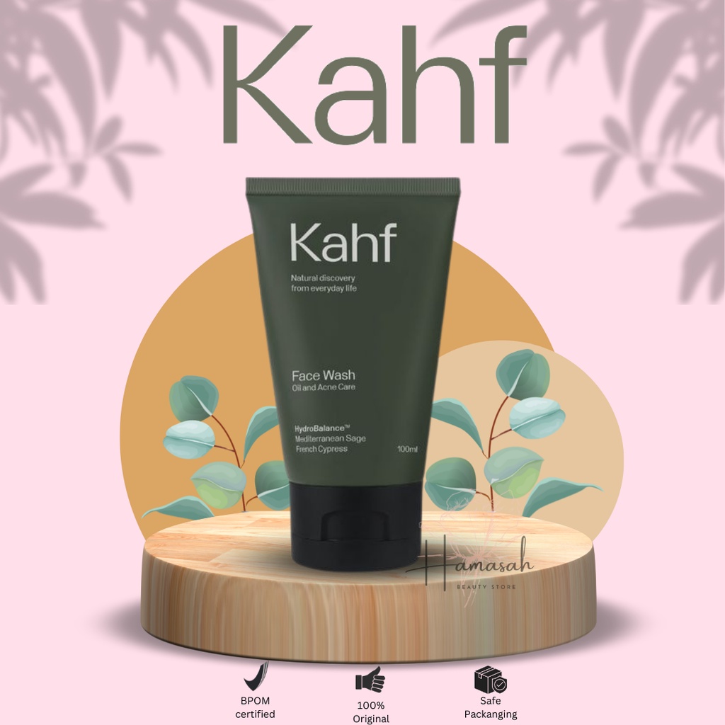 Jual Kahf Oil And Acne Care Face Wash 100 Ml Shopee Indonesia