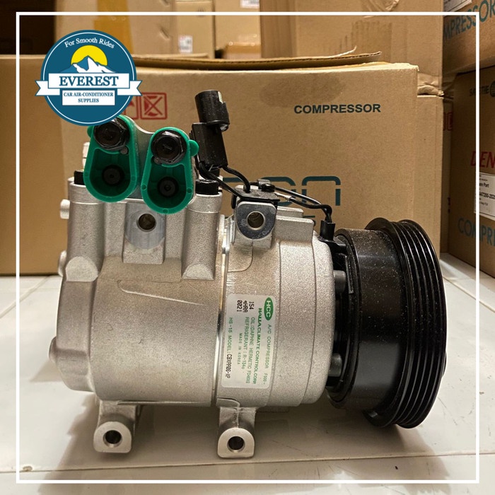 Jual Kompresor Compressor AC Mobil Hyundai Accent / Verna Hanon ...