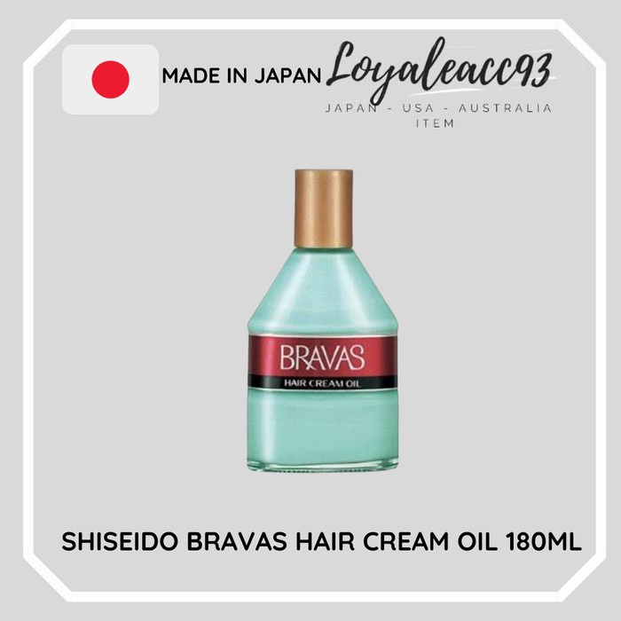 Jual Styling Rambut Shiseido Bravas Hair Cream Oil 180 Ml | Shopee ...