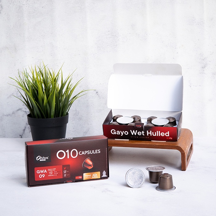 Jual Kopi Kapsul - O10 Arabica Gayo Wet Hulled Coffee Capsule | Kapsul ...