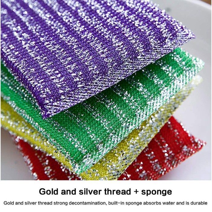 Jual Super Magic Sponge Spons Bantal Busa Cuci Piring Panci Sabut isi 5 ...